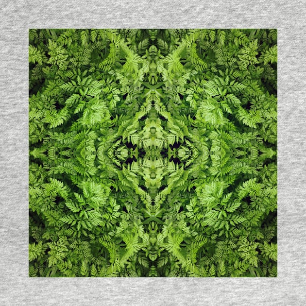 Sage green pattern of Parsley leaves, still No Time by mister-john